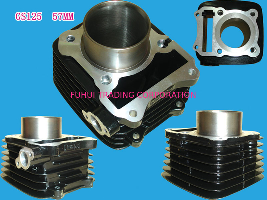 Motorcycle parts cylinder kit GS125 57mm A-040